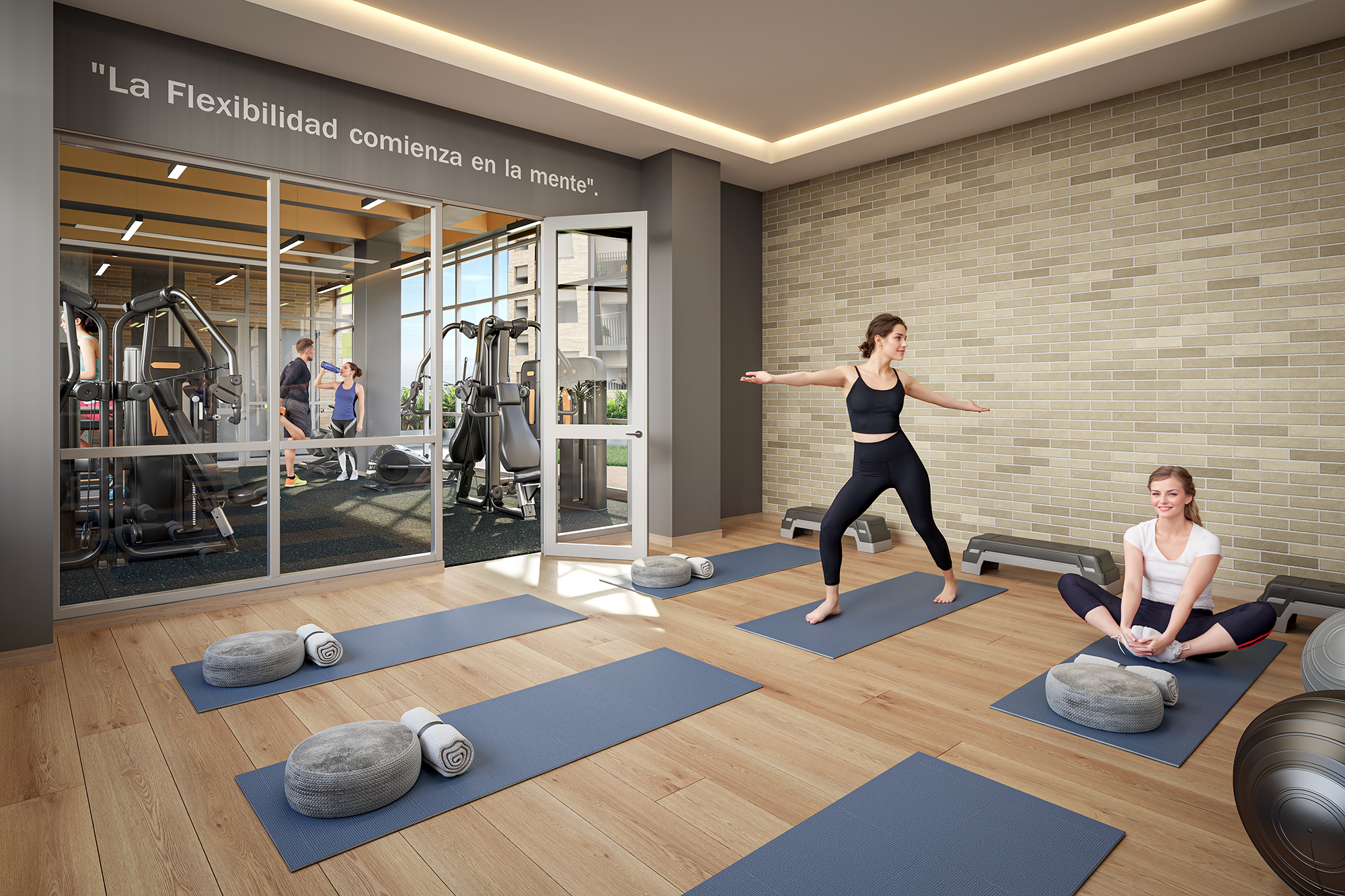 Salon de yoga